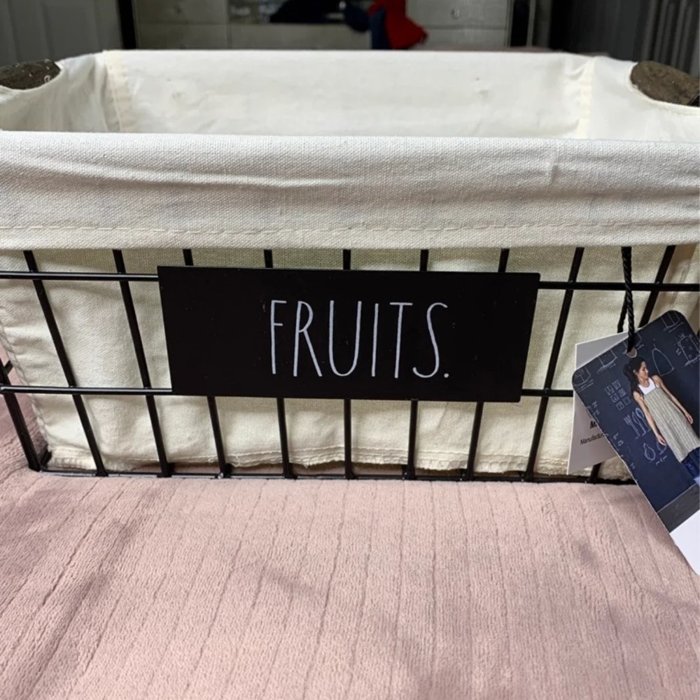 Rae Dunn fruit basket